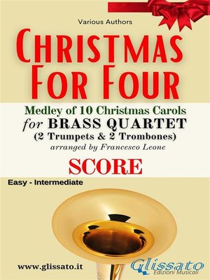 cover image of Brass Quartet "Christmas for four" Medley